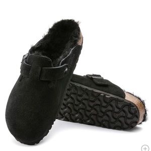 Birkenstock Boston Shearling Black EU 42